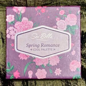 Sei Bella Spring Romance Cool Eyeshadow Blush Palette, 6-Eyeshadow, 4-Lips/Blush